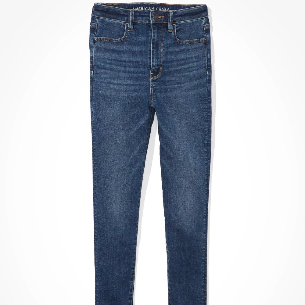 American Eagle Next Level Highest Waist Jegging Jeans size 12 Regular - Picture 4 of 12